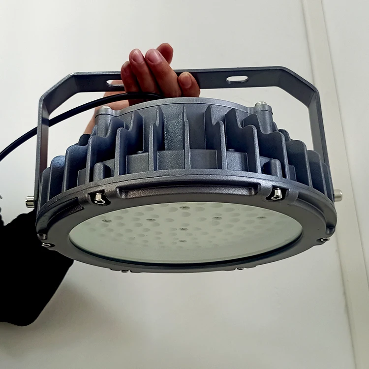 GOLDYO high color rendition and luminous efficiency atex flameproof led lamp 100w 150 w 200w explosion proof high bay led light