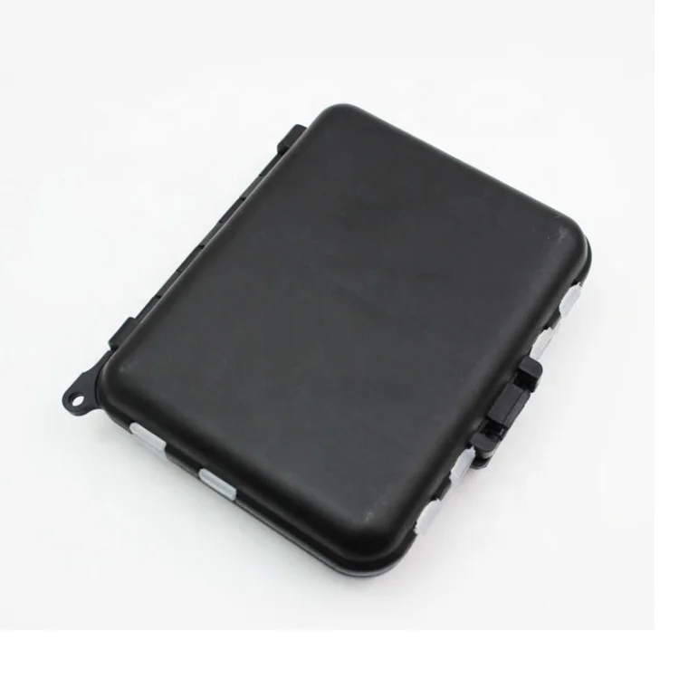 026# Compartments Mini Fishing Tackle Box Fish Lures Hooks Baits Plastic Storage Holder Square Case  Fishing Box