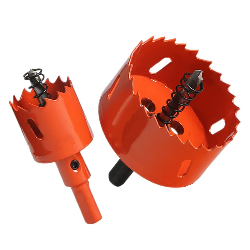 Bimetal Hole Opener Woodworking Hole Drill Bit Plastic Gypsum Board Iron Plate Downlight Iron Sheet