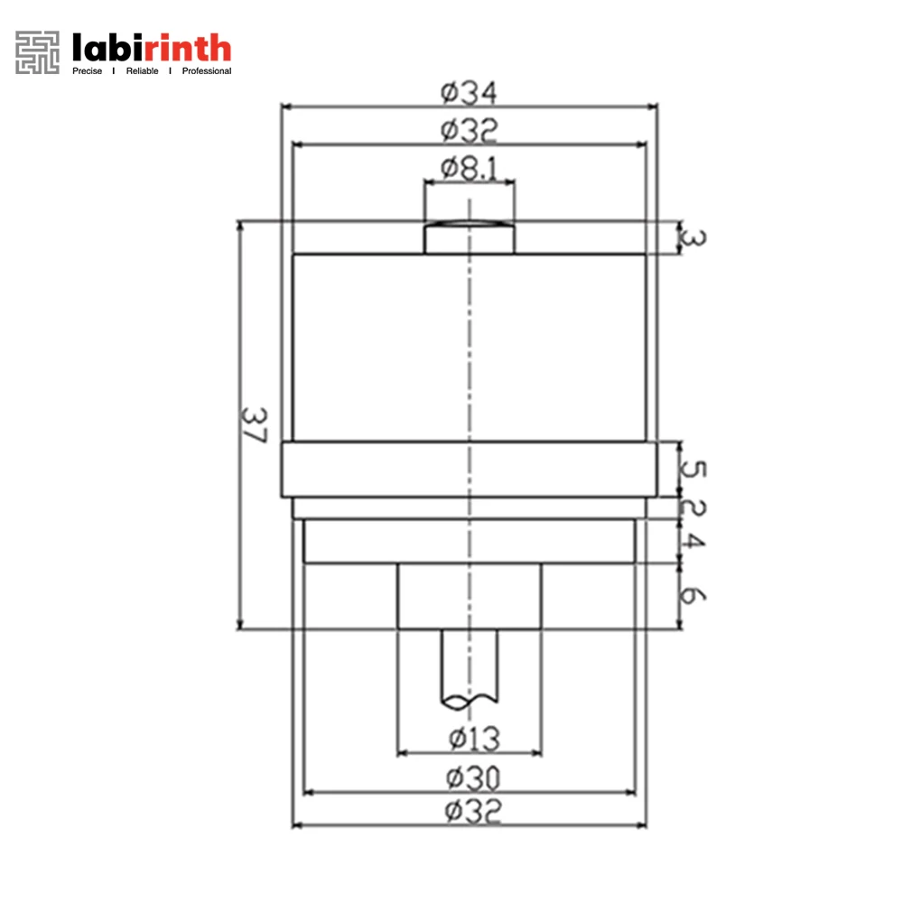 0.5t to 3t Micro Sensor LCD806 Force Transducer Low Profile Disk Load Cell