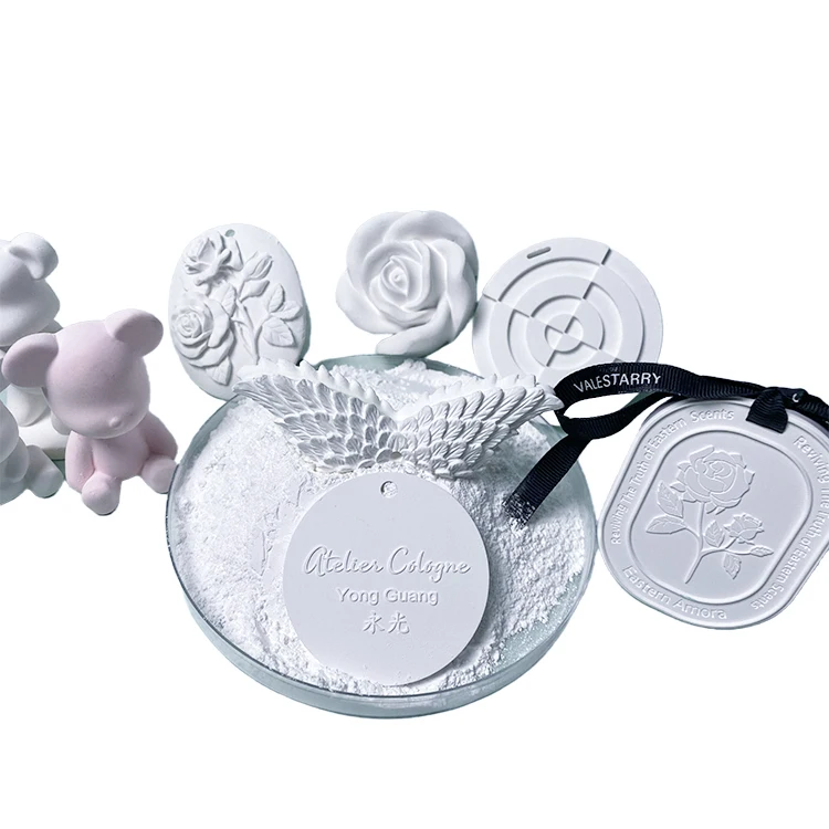 High White 95% Plaster Powder Of Paris Aroma No Large Change Painting Gypsum High Fluidity Gypsum Powder Decor Art