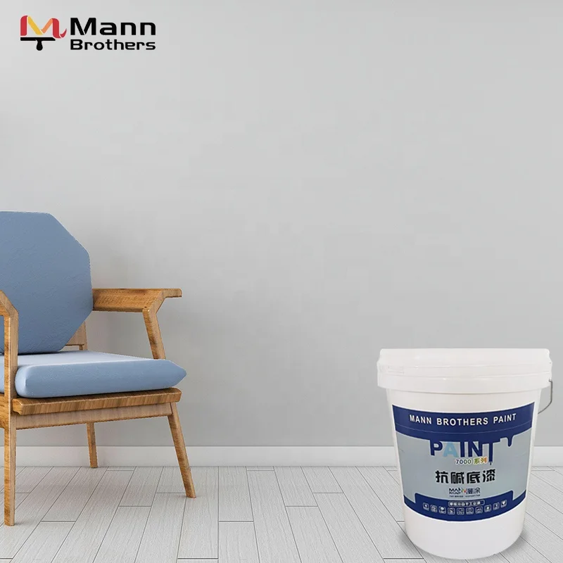 Alkali resistant exterior wall primer liquid paint for plaster and natural stone