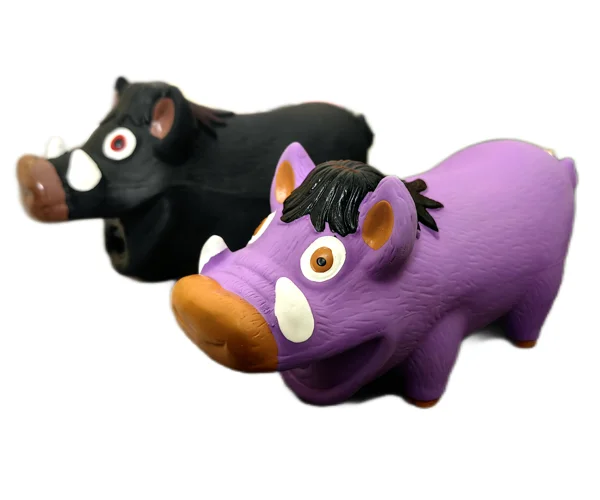 Interesting vocalization wild boar model pet toys handmade natural latex products