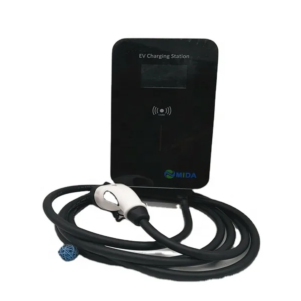 
 Тип 2, 22 кВт, 32 А, зарядные станции для домашнего использования для автомобилей, быстрая зарядка с защитой типа B RCCB  