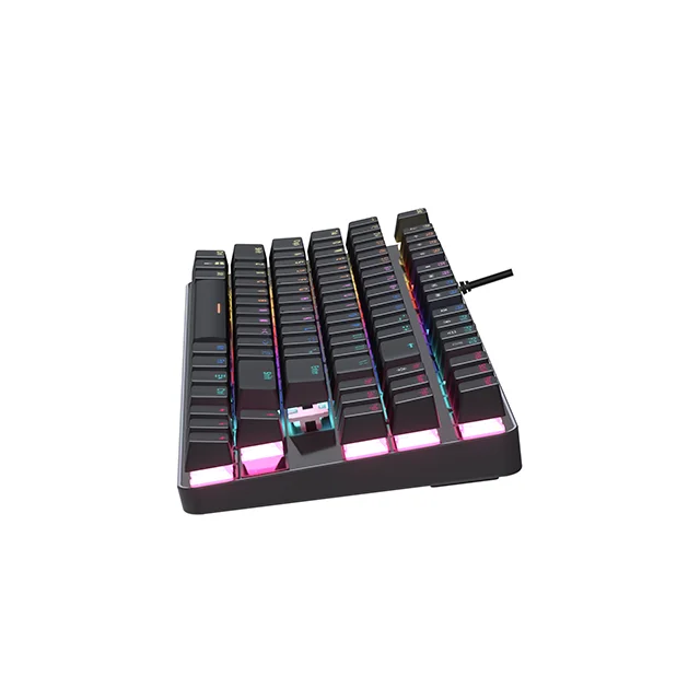 Factory Direct Lapop K12 87 Keyboard Mechanical Laptop Gaming Keyboard USB Wired Light Gamer Mechanical Keyboard