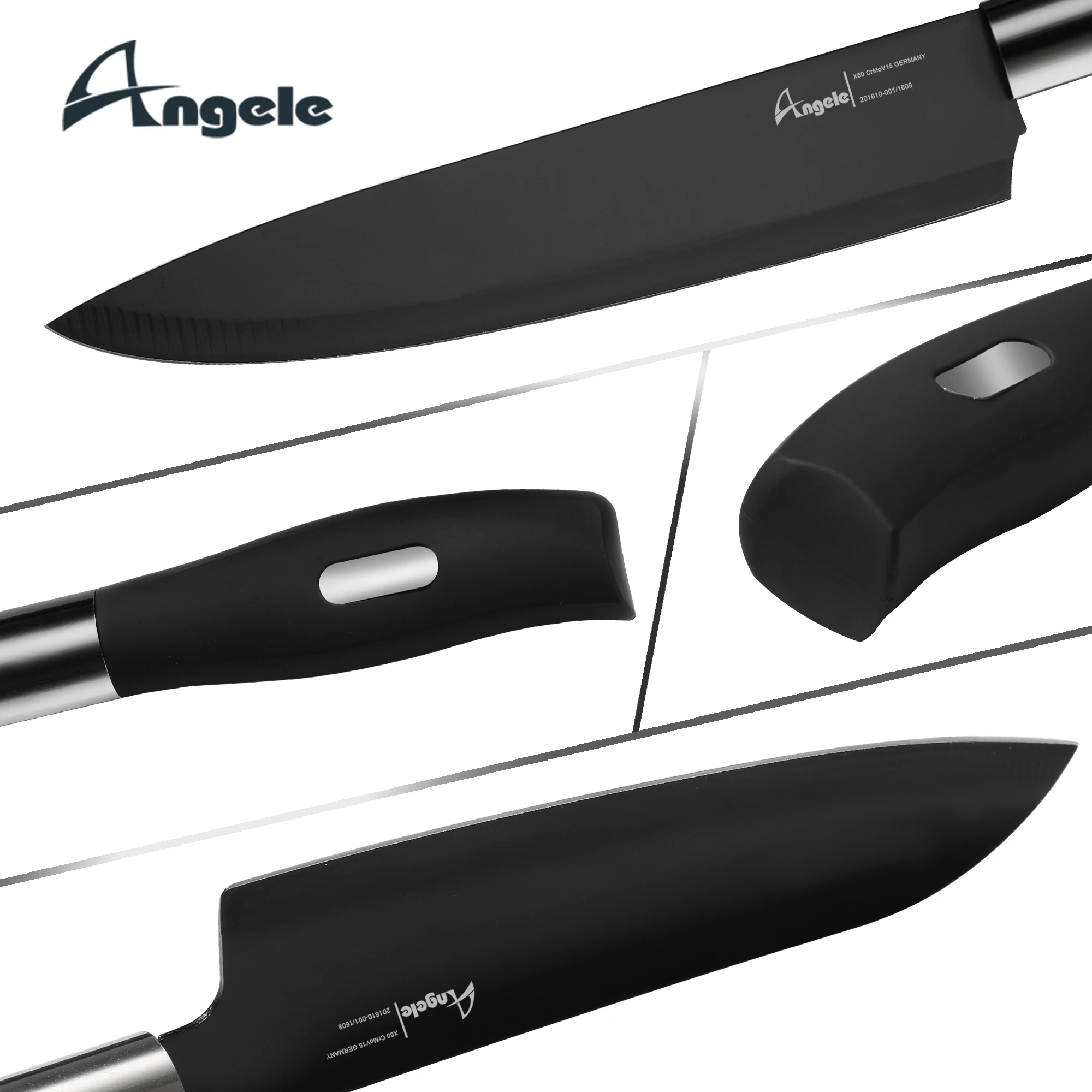 New Trend Stainless Steel  Kitchen Knife Set Professional Knives Set