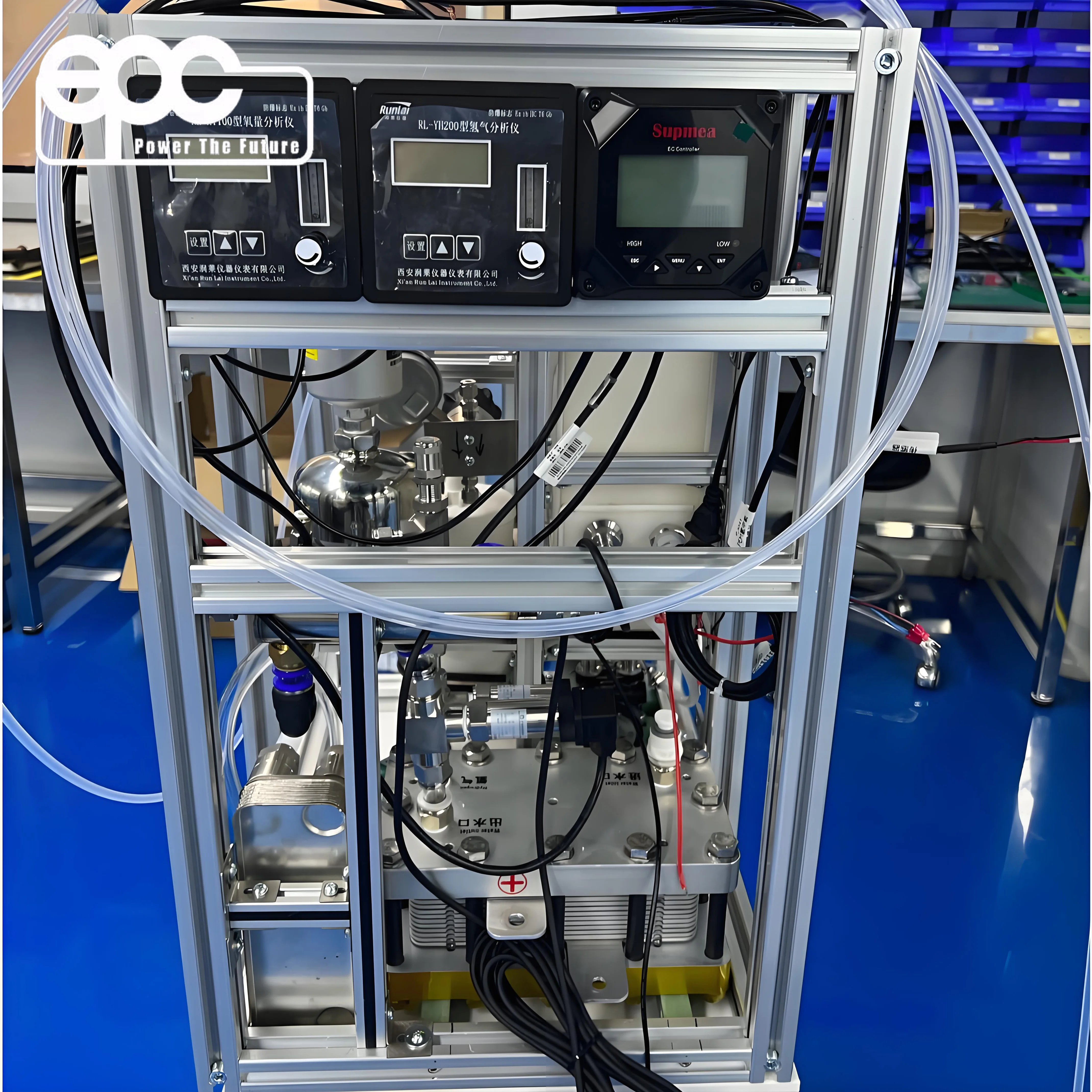 Small 1-5Nm3 per Hour PEM Electrolysis System Hydrogen Generator