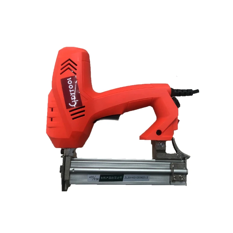 2 in 1 220V Electric Brad Nailer /Stapler, Ga.18 power Nail Gun 30mm and Ga.20 4J stapler, Electric Power Nail Gun GDY-EF30/422B