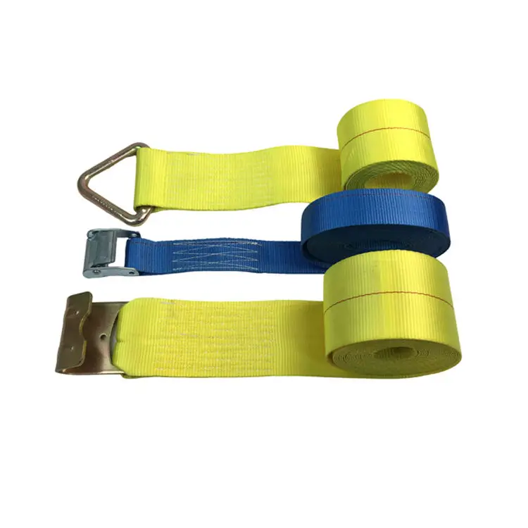Lashing Sling Belt Ratchet Truck Ratchet Tow Strap Car Tie Down Hooks Tow Strap Rope With Eye Hook