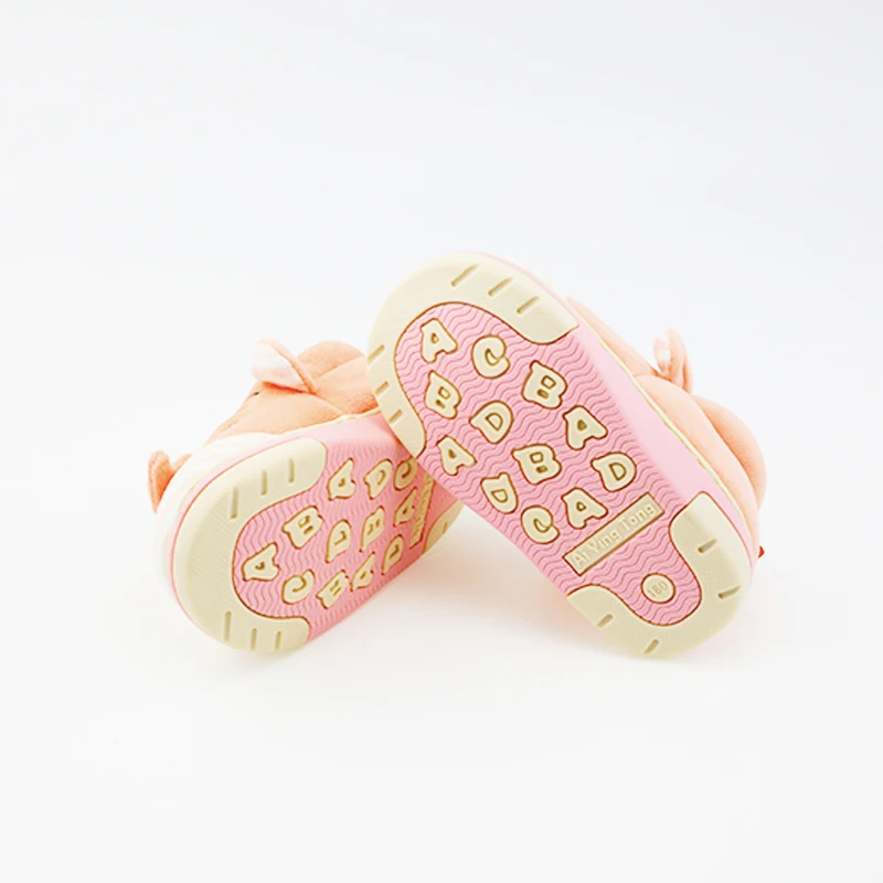 
Cute ElephantSuper Soft Plush baby Shoes Plush Comfort Indoor Slippers Soft newborn Baby Slippers 