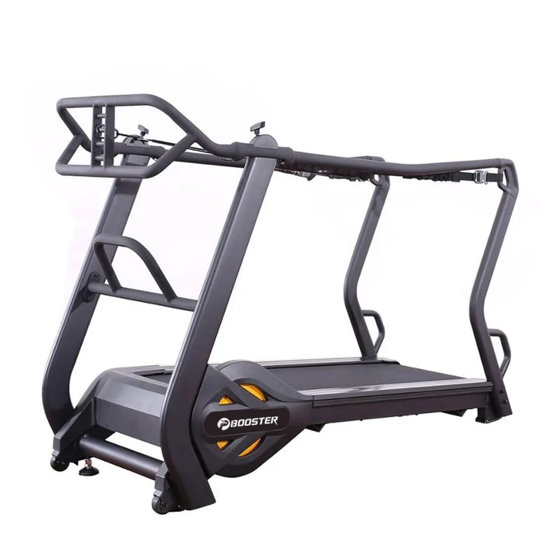 
Load treadmill Commercial manual incline curved fitness loaded treadmill 