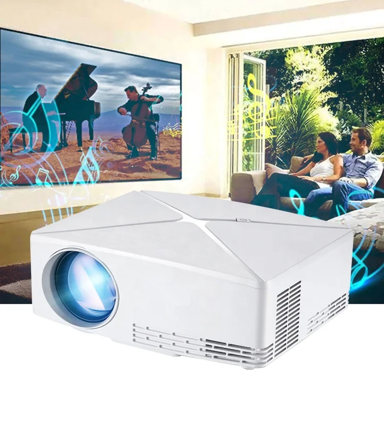 portable entertainment cinema video projector mobile Micro Short Throw Led Mini Projector 4k