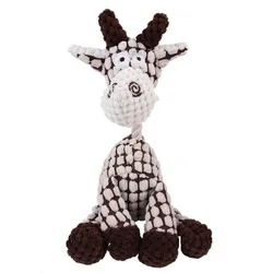 Plush Donkey Pets Hund Pet Cane Dog Chew Squeaky Toys Dogs Accessories Products Supplies Juguete Accesorios Para Perro Mascota