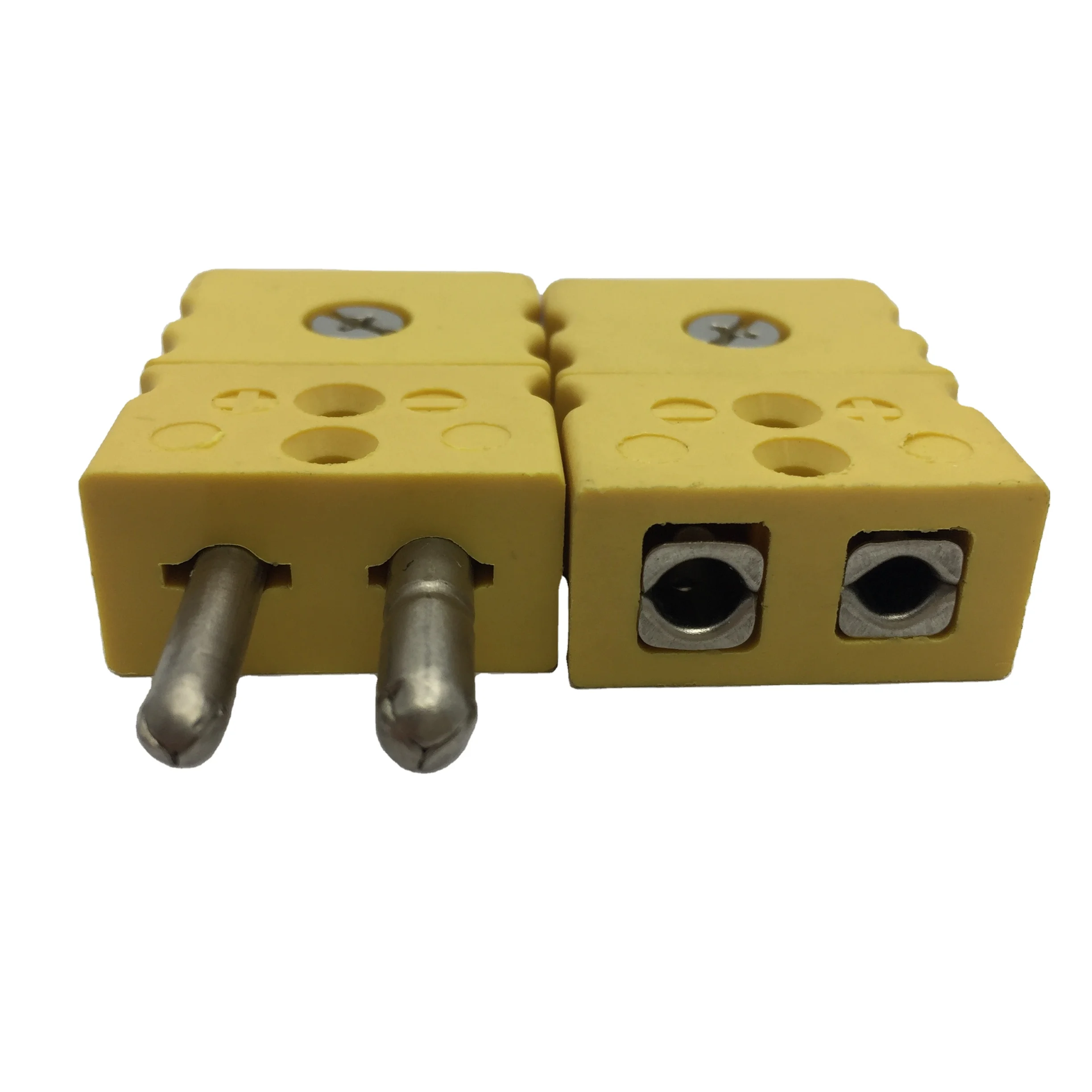 Customized Industrial Waterproof K Type Female And Male Thermocouple Connector Plug