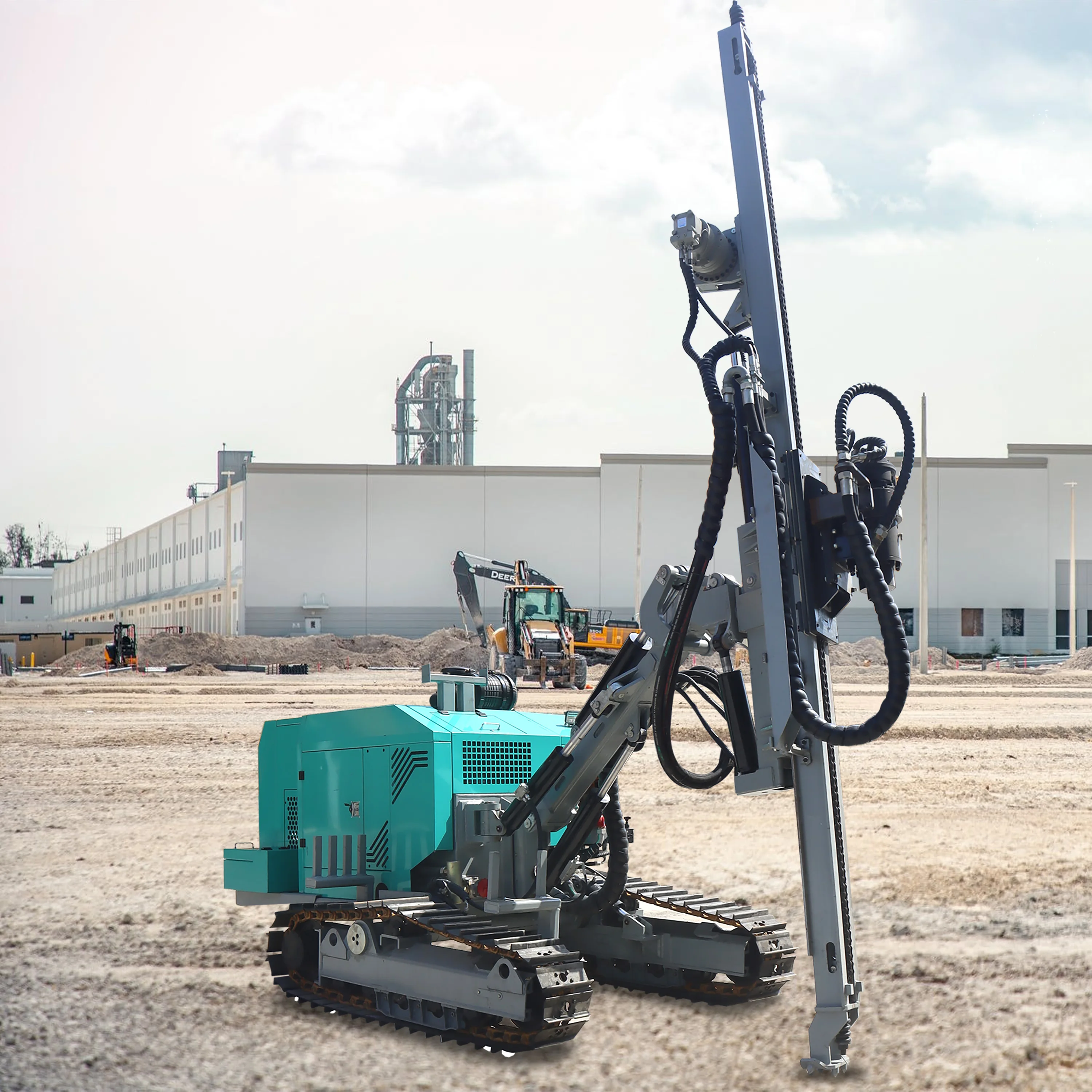 Highly Performance DTH Drilling Rig Water Well Drill Quarry Rock dth drilling machine dth drilling machine