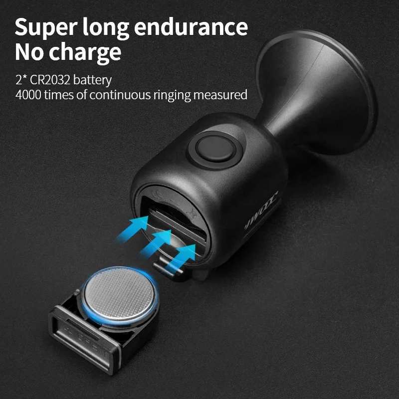 Electronic Horn Of Bicycle Bell With Super Loud Sound Mountain Bicycle Buzzer Reminder Device Riding Equipment Accessories