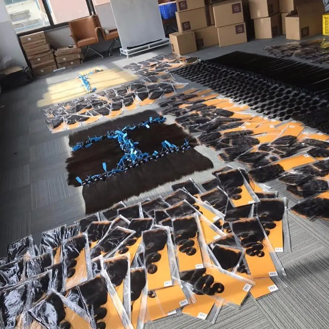 KBL Hair Free Part Lace Front Closure ,Ear to Ear Transparent HD Lace Frontal Straight Hair Bundles With Closure