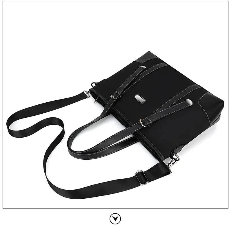 Factory customized logo Business Men Micro Leather Office Bag Man handbag Briefcase Laptop Bags Laptop Briefcase Bag New with 15