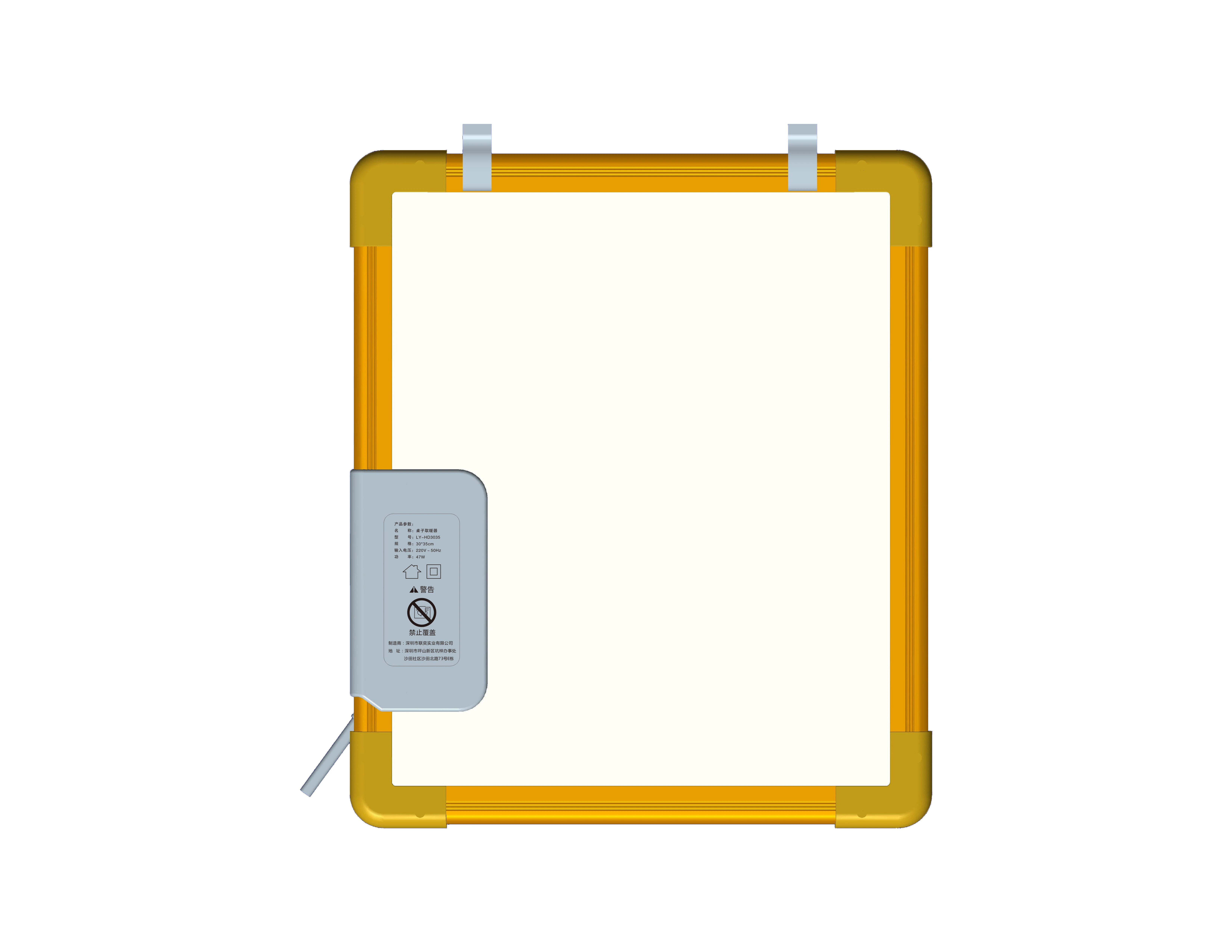 Infrared heating panel with picture100w carbon crystal far infrared heating panel infrared under desk heater 30cm x 35cm