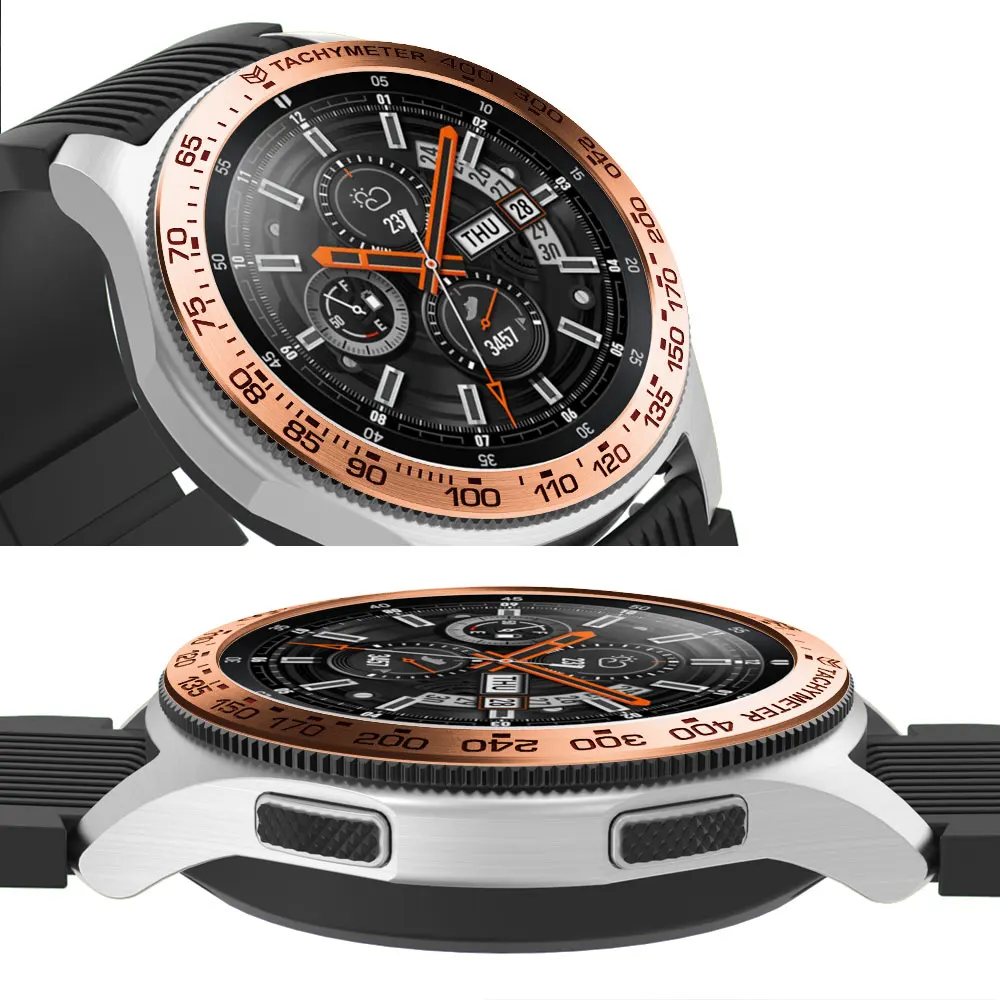  Металлический ободок кольцо чехол для Samsung Galaxy Watch 46 мм/42 мм Ringke Стайлинг рамка Защитная крышка Gear S2