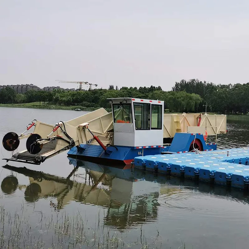 Китайский производитель автоматический комбайн для уборки водяных растений