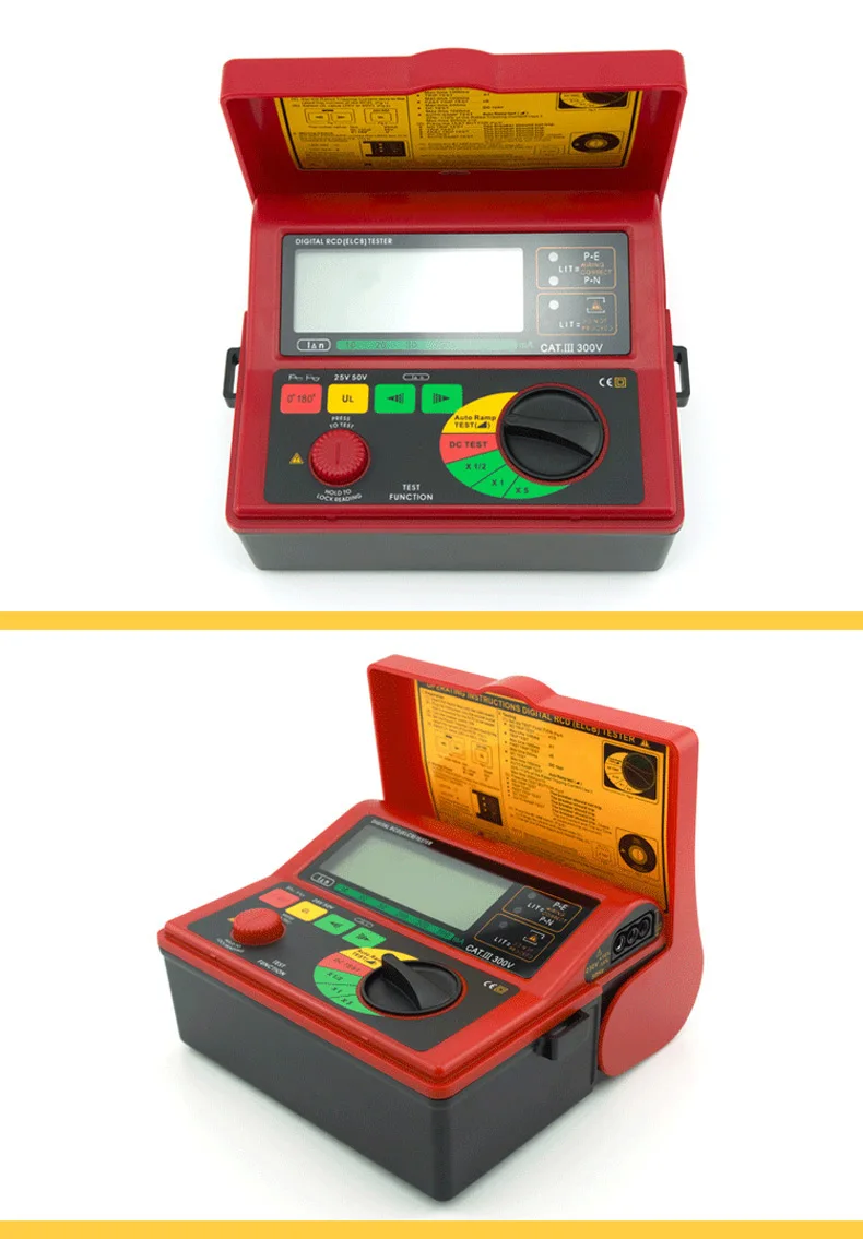 Smart sensor AR5406  Digital RCD/ELCB Tester  Leakage Tester Leakage Current Tester