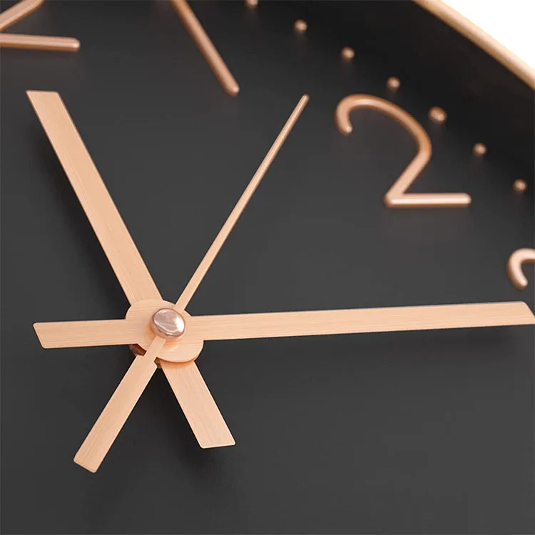 11.8inch Accurate wall clocks precise quartz sweep movement large silent decorative hanging clock for living room