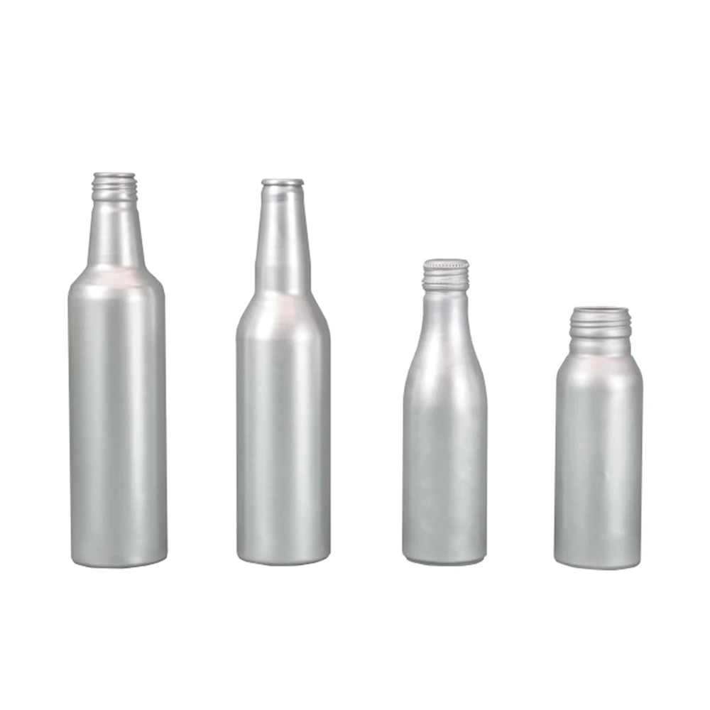 Aluminum Beverage Spray Wine Beer Bottle 500 ml 1000ml Spray Bottle Water Aluminum Containers