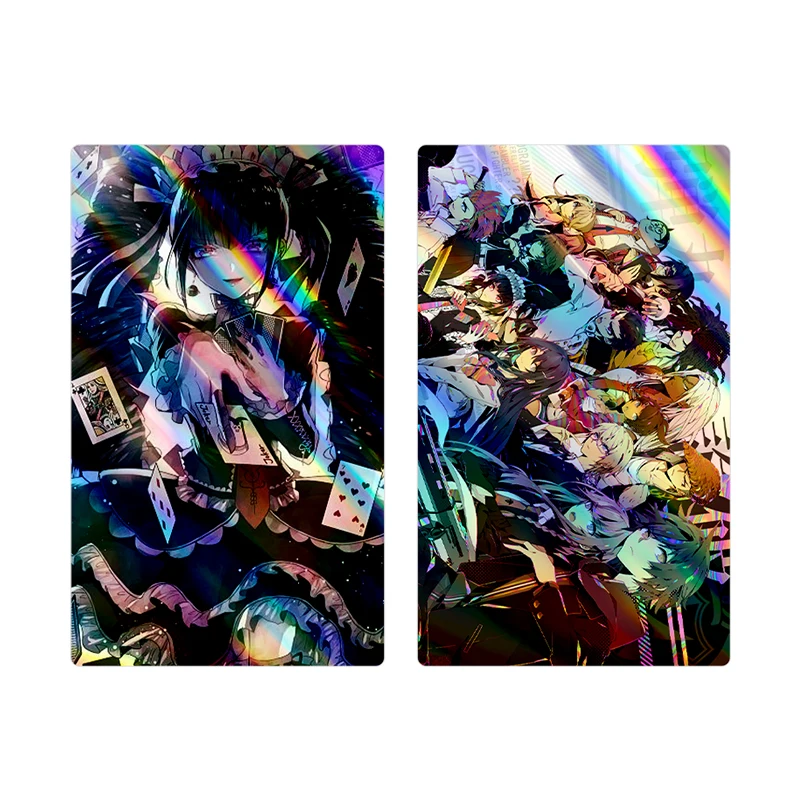 OEM Custom Holographic Playing Card Game Custom Print Anime Trading Game Cards