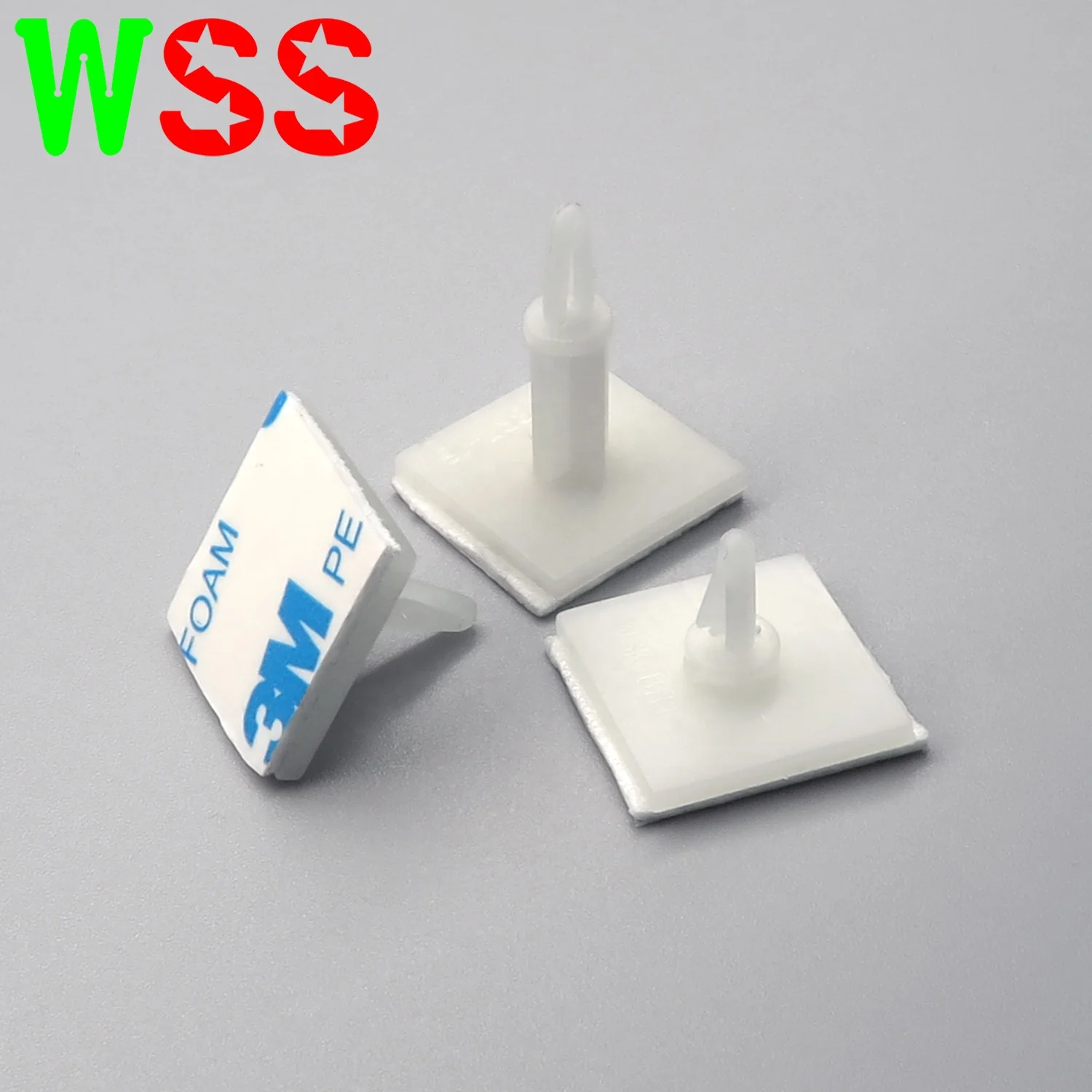 PCB Spacer Support Plastic Self Adhesive Nylon Support Circuit Board Support on Adhesive Base