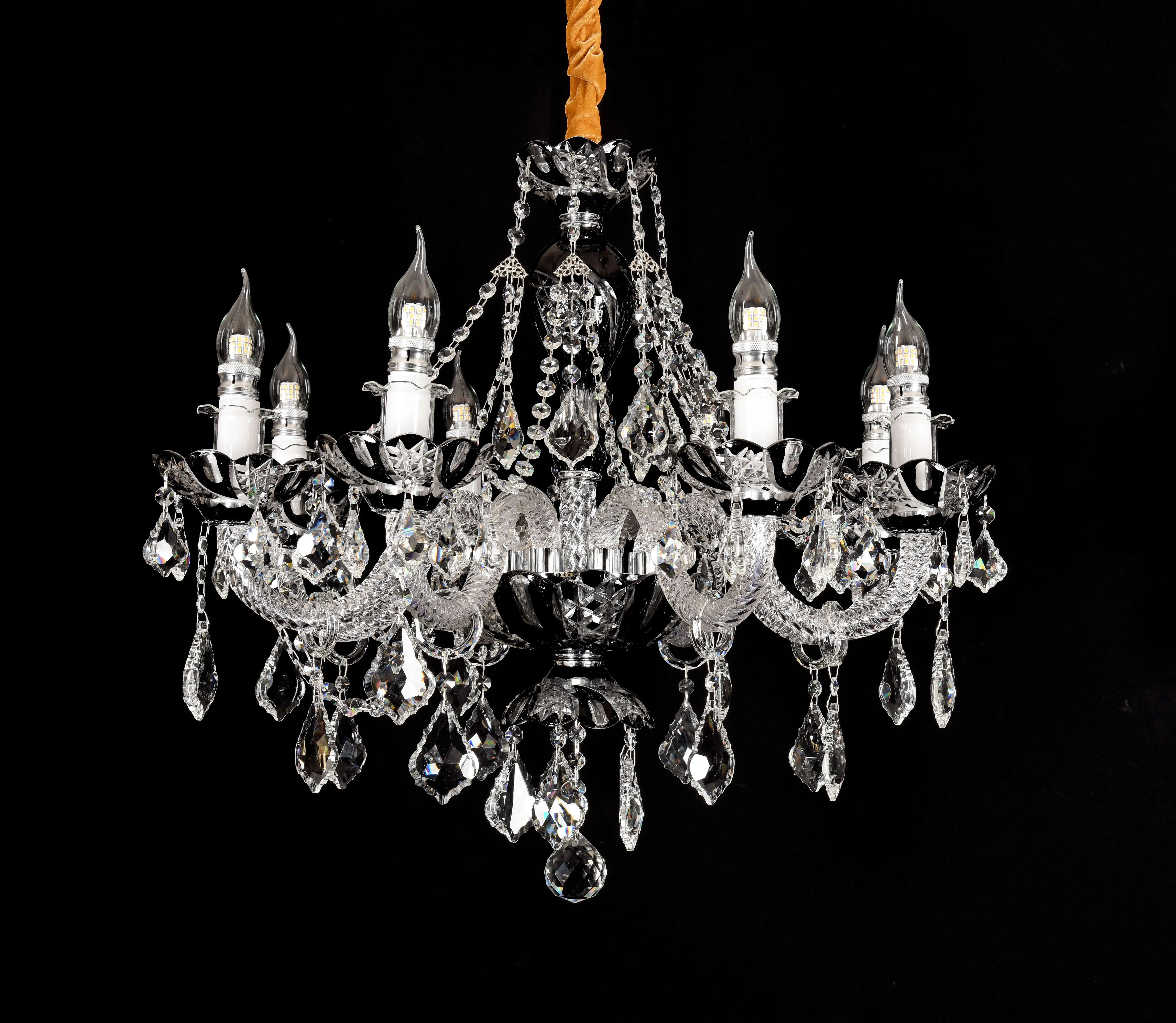 Crystal Chandelier 5 Lights Crystal-Like Acrylic Clear Color