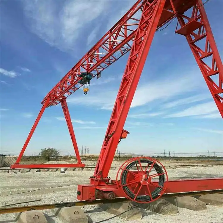 Бренд SZMC MHH 15-тонные однобалочные балки накладные козловые краны для верфи на открытом воздухе