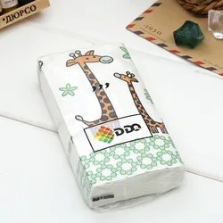 Wholesale Customized Embossed Pillow Type Low MOQ Colorful Printed Wedding Paper Facial Tissue