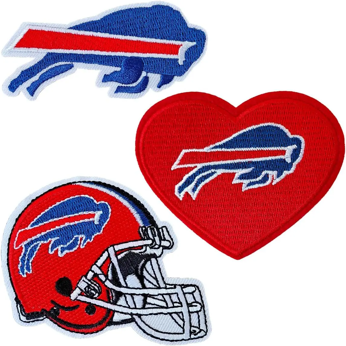 Kansas City Chiefs Rugby Team Fabric Decal KC Badges Embroidery Patch For Man Baseball Hat Clothing