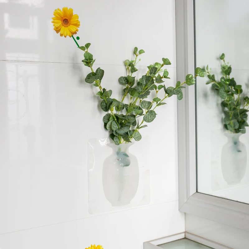  Magic Reusable Wall-Mounts Sticky Wholesale Decorative Cheap Flower
