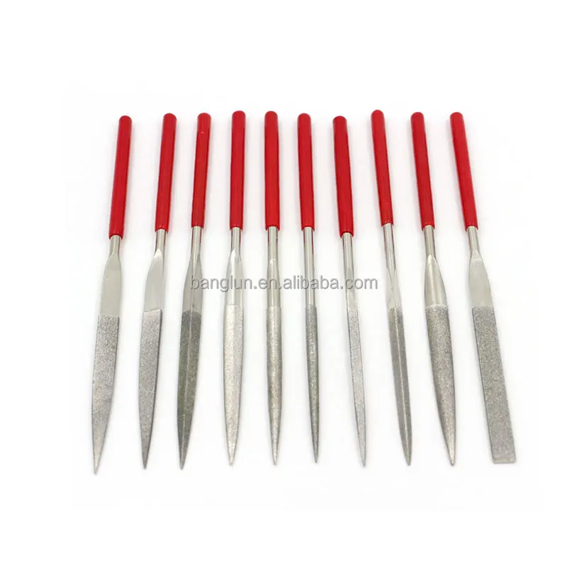 Diamond Needle Files For Hand Polishing Electroplated Diamond Coated
