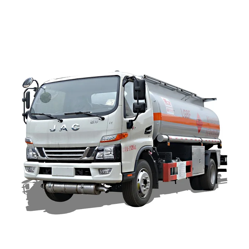JAC автоматический 4x2 6000L углеродистая сталь небольшой топливный бак грузовик для подачи мазута продажи