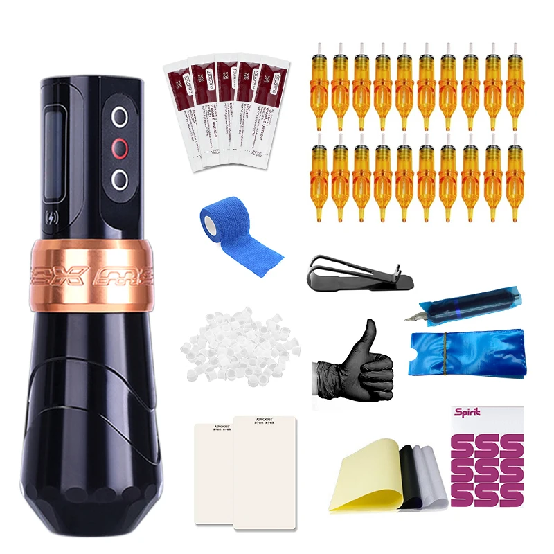 Tattoo Machine Kit Factory Wholesale Tattoo Gun Set Tattoo Kits for Beginners Popular