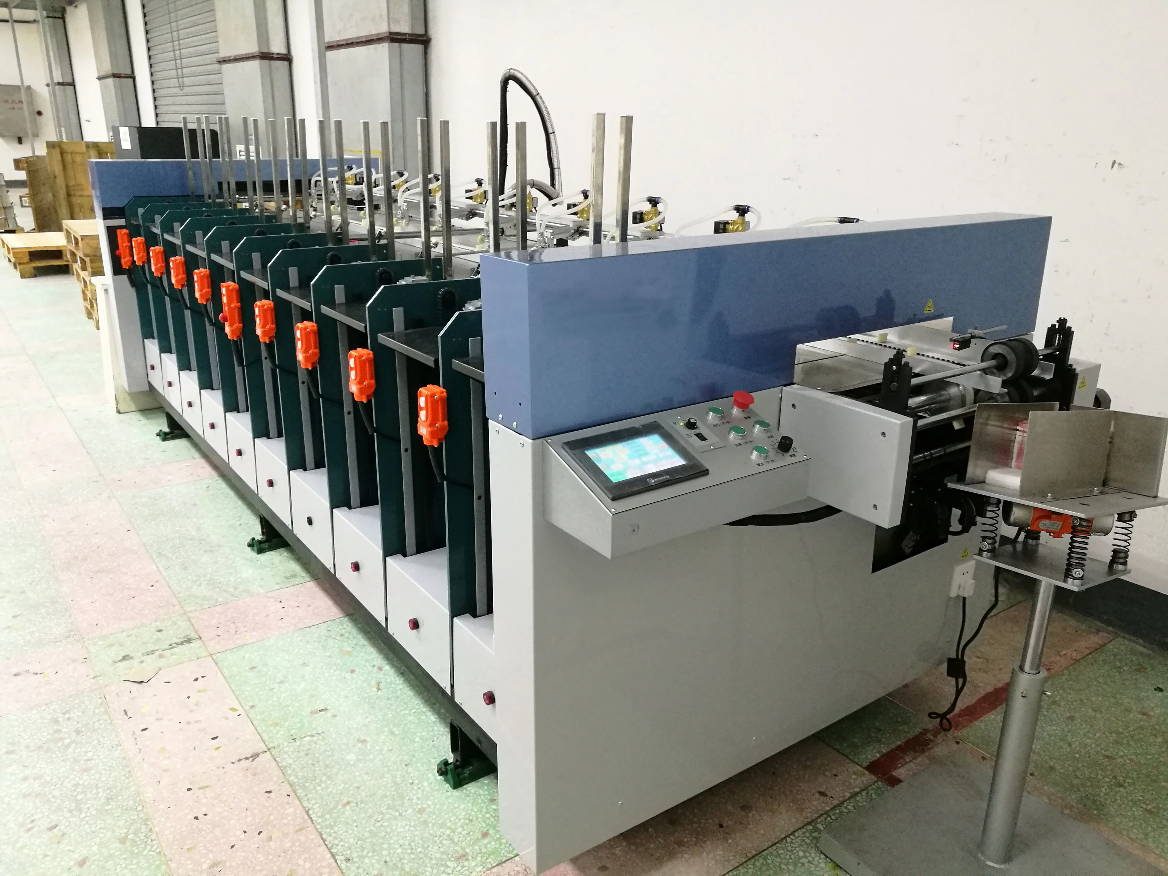 H691 Touch Screen Paper Collator Machine Paper Sorting Machine China Collator Machine Distributor