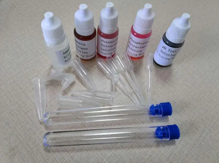 Soil  PH  Liquid Test Kits strips for Flowers, Vegetables, Grass and Fruits