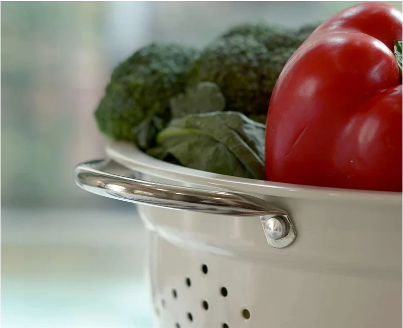 2022 Hot Sale High Quality Fruit Washer Large Colander Rice Washing Bowls Food Prep Bowl