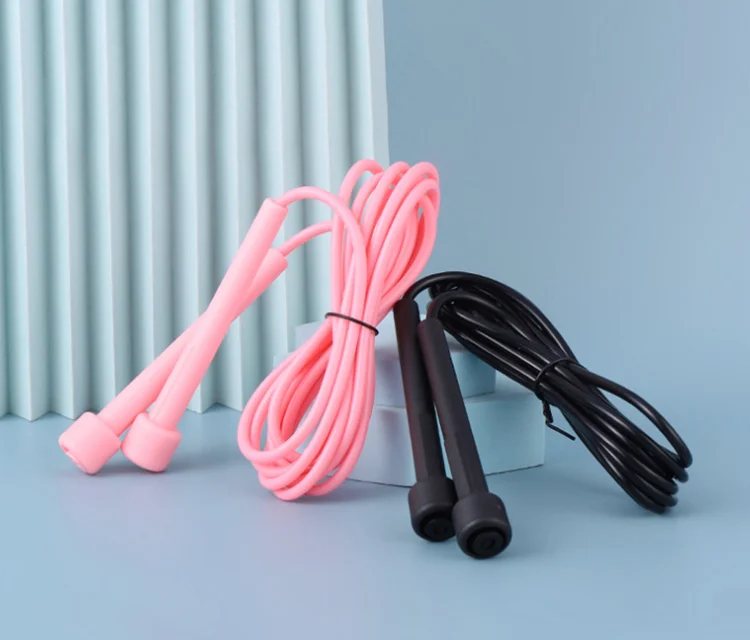 New Sports Pen Holder Handle Rope Skipping Student Competition PVC Jump Rope Adjustable Skipping Rope