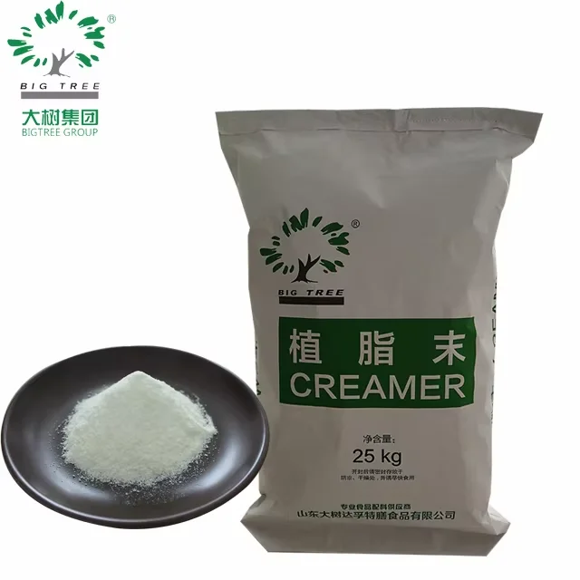 Non-Dairy Creamer with Milk Flavor Halal Certified for Coffee Tea Cereal Formula Milk Available Bulk Sachet Packaging 25kg Bag