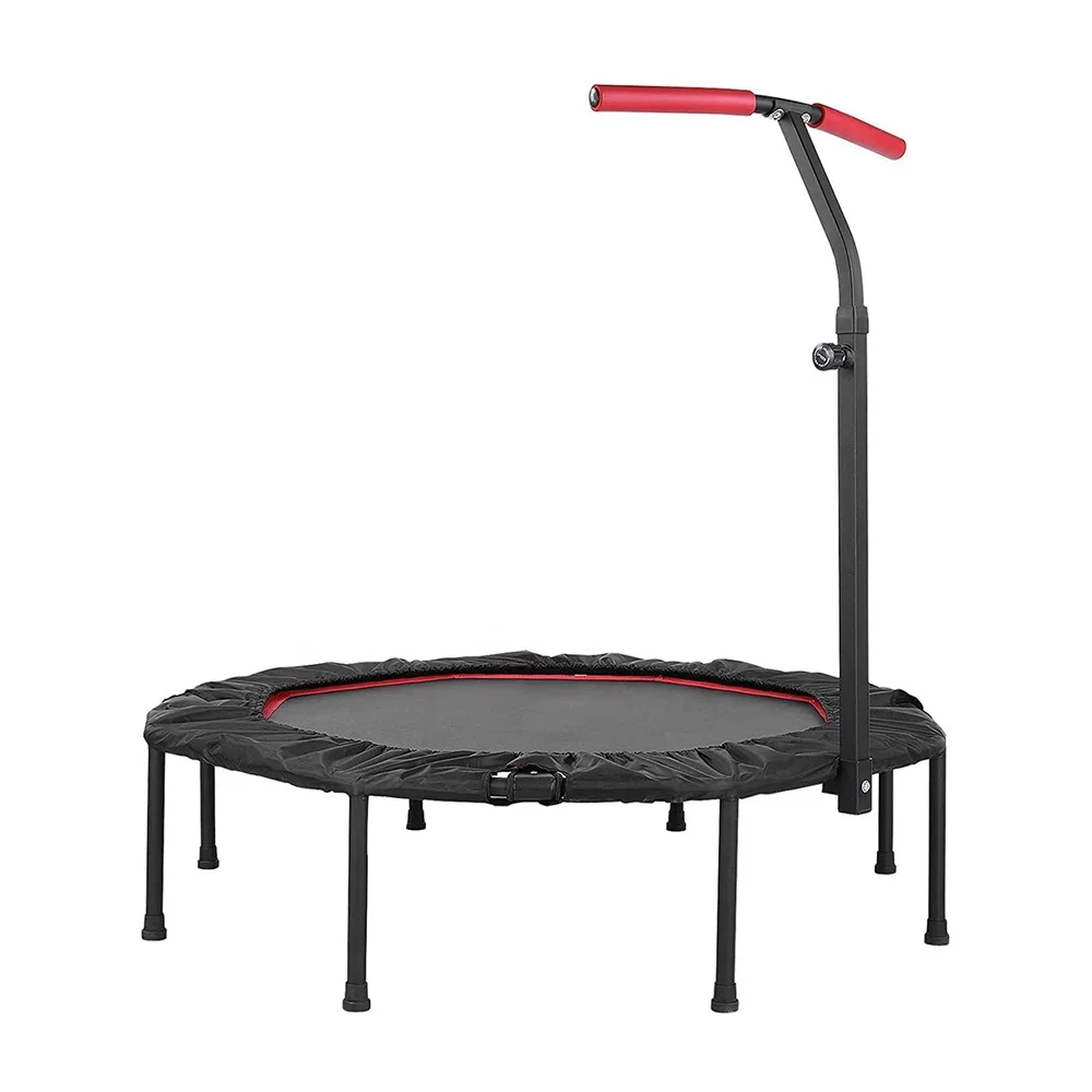 Harbour Cardio Training Equipment Inflatable Outdoor Exercise Round 55 inch Jumping Trampoline Bed for Adult handle bar style