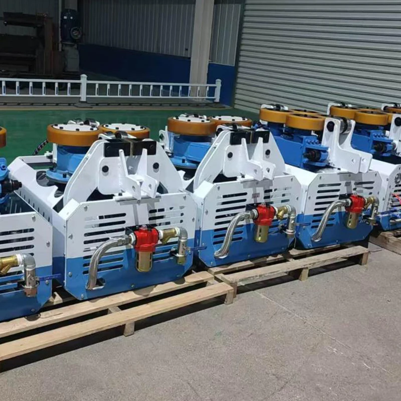 Pneumatic controlled track transport vehicle coal mine pneumatic monorail crane suspended monorail coal mine transportation