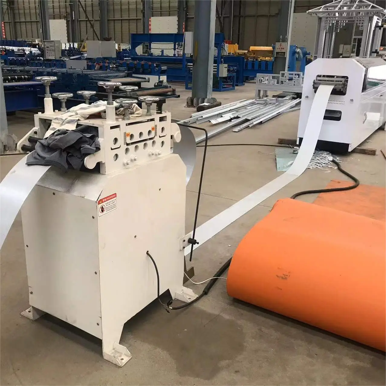 Construction Machinery Metal Villa Building Material Wall Angel Prefabricated Steel House Channel Profile Roll Forming Machine