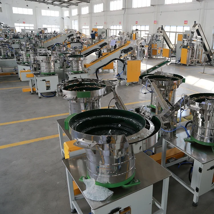 Automatic Furniture Fittings Hardware Accessories Packing Bagging Packaging Machine Four Vibrating Feeder Customizable to Thirty