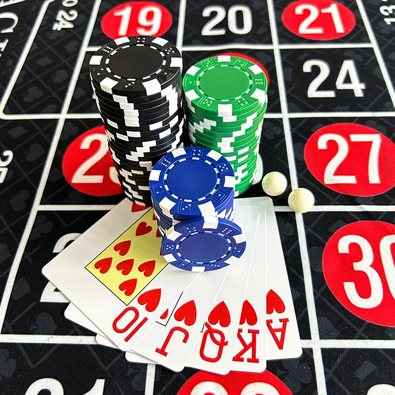 Professional Table Game Set 11 Inch Solid Wooden Casino Roulette Wheel Machine for Adults Party Drinking Game No reviews yet