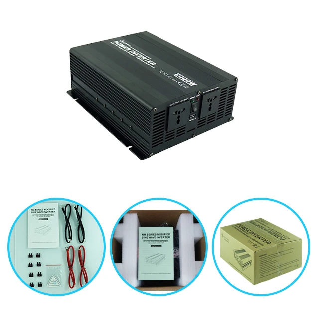 2000 watt CE RoHS Modified Sine Wave 12V 24V 220V Power Inverter 2000W