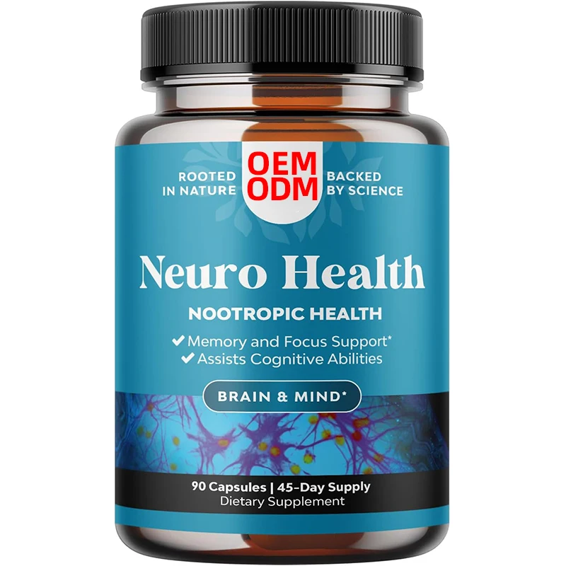 Nootropics Brain Support Supplement with Vitamins for Cognitive Enhancement - Mind and Memory Supplement for Brain Health